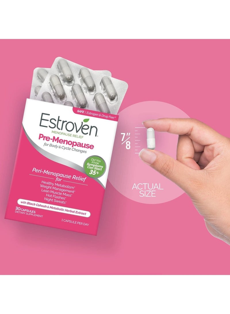 إستروفين كبسولات لتخفيف التعرق الليلي ودعم ما قبل الطمث - Image 4